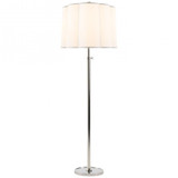 Simple Scallop 1 Light Floor Lamp by Visual Comfort Signature - BBL1023_S