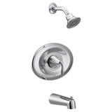 Eva Posi Temp Tub/Shower Multiple Finishes T2137EP by Moen - T2137EP
