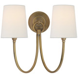 Reed 2 Light Wall Sconce by Visual Comfort Signature - TOB2126-L