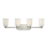 Baldwin 4 Light Bath Vanity 9.13 Inch Tall and 32 Inch Wide by Savoy House - 8-1245-4