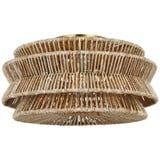 Antigua 42W 3 LED Modern Semi Flush Mount by Visual Comfort Signature - CHC4016