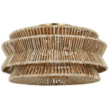 Antigua 42W 3 LED Modern Semi Flush Mount by Visual Comfort Signature - CHC4016