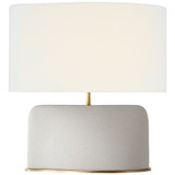 Amantani 15W 1 LED Medium Sculpted Form Table Lamp by VC Signature - KW 3683