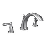 Brantford Two Handle Roman Tub Faucet Multiple Finishes T933 by Moen - T933