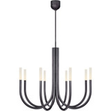 Rousseau 1 Light Oversized Chandelier by Visual Comfort Signature KW5581 - KW5581