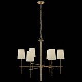 Grenol 6 Light Large Chandelier by Visual Comfort Signature S5161 - S5161