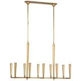 Galahad Light Oversized Linear Chandelier by Visual Comfort Signature - TOB 5715