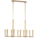 Galahad Light Oversized Linear Chandelier by Visual Comfort Signature - TOB 5715