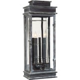 Linear 2 Light Brass Tall Outdoor Wall Lantern by Visual Comfort Signature - CHO2910