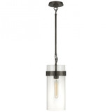 Presidio 1 Light Small Pendant by Visual Comfort Signature - S5673