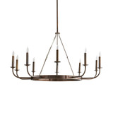 Berlin 10 Light Oversized Chandelier by Arteriors - 8963-10LC