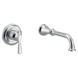 Colinet One Handle Tub Filler Multiple Finishes by Moen - WTS44501