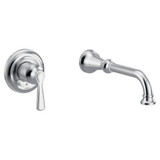 Colinet One Handle Tub Filler Multiple Finishes by Moen - WTS44501