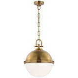 Adrian 15W 1 LED Light Large Pendant by Visual Comfort Signature - CHC 5491