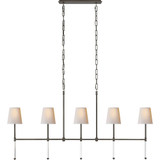Camille 5 Light Oversized Linear Chandelier by VC Signature SK5055 - SK5055