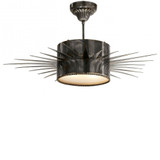 Soleil 2 Light 28 Inch Wide Semi Flush Mount by Visual Comfort Signature - SK5202