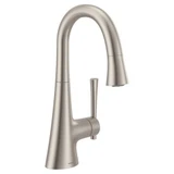 Kurv One Handle Bar Faucet Multiple Finishes by Moen - 6126