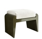 Alanna Ottoman 19.5 Inch Tall and 23 Inch Wide by Arteriors - FOS-23