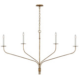 Belfair 4 Light Oversized Linear Chandelier by Visual Comfort Signature - IKF 5755