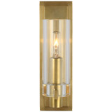 Sonnet 6.5W 1 LED Clear Glass Wall Sconce by Visual Comfort Signature - CHD 2630-CG