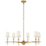 Pippa 6 Light Oversized Chandelier by Visual Comfort Signature - TOB 5737