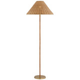 Wimberley 15W 1 LED Medium Wrapped Floor Lamp 60 x 21 by VC Signature - MF1200