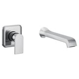Genta LX One Handle Tub Filler Multiple Finishes by Moen - WT901