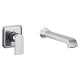 Genta LX One Handle Tub Filler Multiple Finishes by Moen - WT901