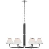 Rigby 6 Light Oversized Chandelier by Visual Comfort Signature - MF5056-L