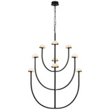 Pedra Light Oversized 3 Tier Chandelier by Visual Comfort Signature KW 5622 - KW 5622