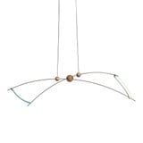 Copernicus One LED Light Medium Pendant by Vermont Modern - 151050-STN