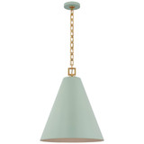 Theo 15W 1 LED Large Pendant 26 Inch Wide by Visual Comfort Signature - JN5323