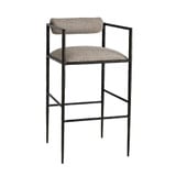 Barbana Bar Stool 39 Inch Tall and 21 Inch Wide by Arteriors - 4707