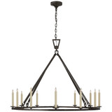 Darlana 12 Light Oversized Chandelier by Visual Comfort Signature CHC 5173 - CHC 5173