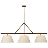 Collette 3 LED Light Oversized Linear Pendant by Visual Comfort Signature - SK 5700