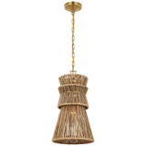 Antigua 15W 1 LED Light Medium Pendant by Visual Comfort Signature - CHC5021
