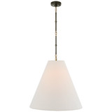 Goodman 2 Light Linen Large Pendant by Visual Comfort Signature - TOB5014-L