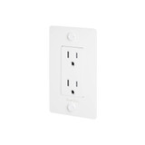 1G Duplex Outlet with Logo 4.75 Inch Tall X2.75 Inch Wide by Buster Punch - NSK-053420
