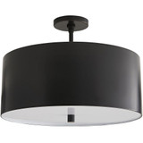 Tarbell 3 Light 19.5 Inch Wide Semi Flush Mount by Arteriors - 4926ta