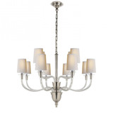 Vivian 12 Light Oversized 2 Tier Chandelier by VC Signature TOB5033 - TOB5033