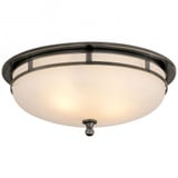 Openwork 2 Light 13.5 Inch Wide Flush Mount by Visual Comfort Signature - SS4011