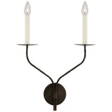 Belfair 2 Light Wall Sconce by Visual Comfort Signature - S 2752