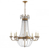 Paris Flea Market 8 Light Large Chandelier by Visual Comfort Signature - CHC1408