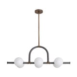 Harrison 6 Light Oversized Linear Chandelier by Arteriors - 89467