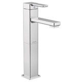 90 Degree One Handle Vessel Bathroom Faucet Multiple Finishes by Moen - S6712