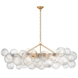 Talia 8 Light Oversized Linear Chandelier by Visual Comfort Signature - JN 5116