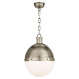 Hicks 2 Light Medium Pendant 18 Inch Tall by Visual Comfort Signature - TOB5063