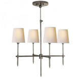 Bryant 4 Light Medium Chandelier by Visual Comfort Signature TOB5002 - TOB5002