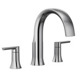 Doux Two Handle Roman Tub Faucet Multiple Finishes TS983 by Moen - TS983