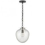 Katie 1 Light Oval Glass Small Acorn Pendant by Visual Comfort Signature - TOB5226_G2